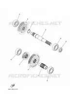 TRANSMISSION pour Yamaha XP500A de 2012