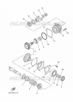 TRANSMISSION INTERMEDIAIRE pour Yamaha XT1200Z de 2012