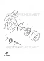 EMBRAYAGE DE DEMARREUR pour Yamaha YBR125E de 2012