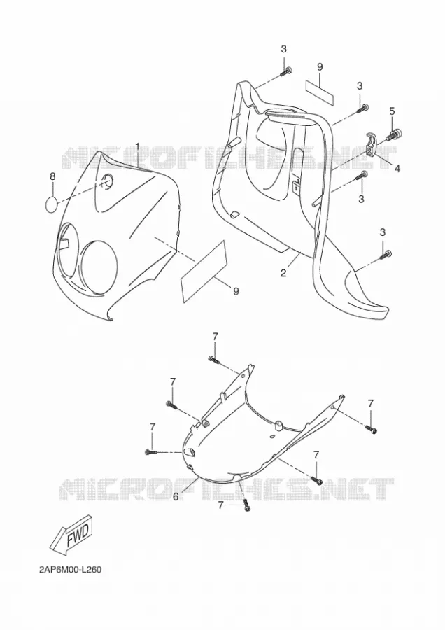 PROTEGE JAMBES Yamaha SCOOTER 50 2012 NEOS  YN50