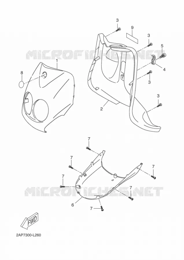PROTEGE JAMBES Yamaha SCOOTER 50 2012 NEOS  YN50