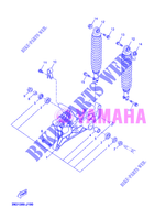 BRAS OSCILLANT / AMORTISSEUR pour Yamaha YP125R de 2012