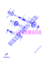 TRANSMISSION pour Yamaha YP125R de 2012