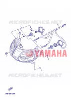 PHARE  pour Yamaha YP125R de 2012