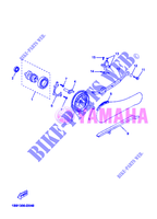 ARBRE A CAMES / CHAINE DE DISTRIBUTION pour Yamaha YP125R de 2012