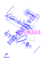 EMBRAYAGE DE DEMARREUR pour Yamaha YP125R de 2012