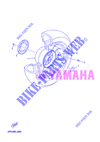 ROUE ARRIERE pour Yamaha X-MAX 125 ABS BUSINESS de 2012