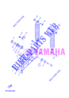 BRAS OSCILLANT / AMORTISSEUR pour Yamaha YP250R de 2012