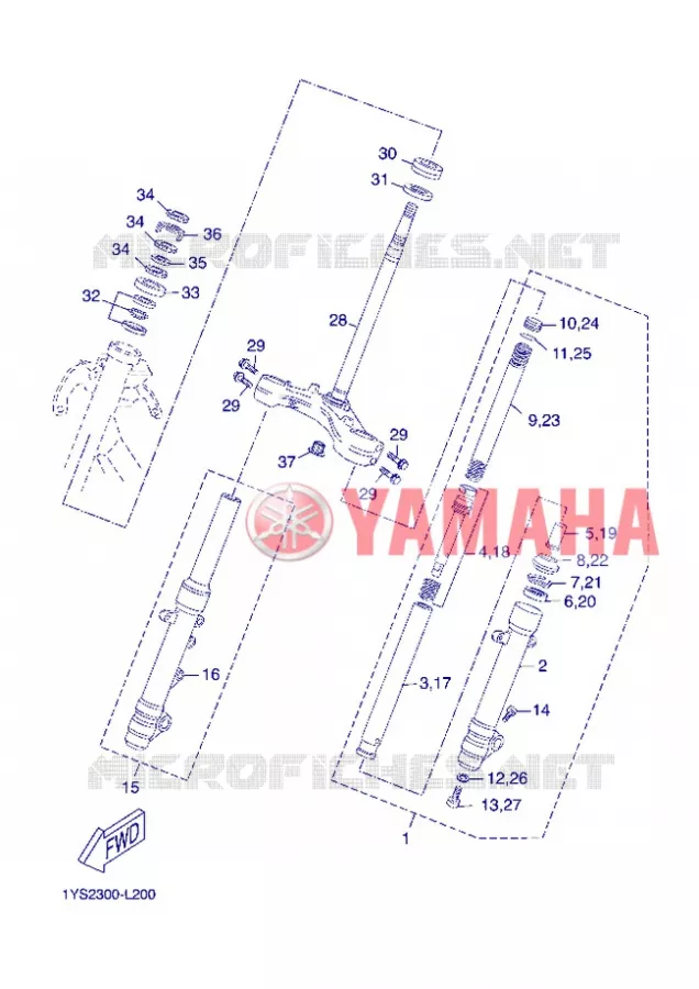 DIRECTION Yamaha SCOOTER 250 2012 XMAX  YP250R