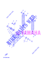 BRAS OSCILLANT / AMORTISSEUR pour Yamaha YP250R de 2012