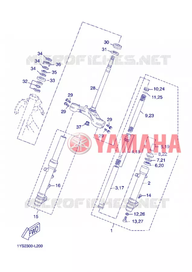 DIRECTION Yamaha SCOOTER 250 2012 XMAX  YP250R