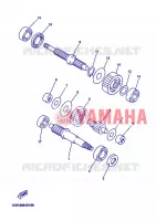 TRANSMISSION pour Yamaha YP250R de 2012