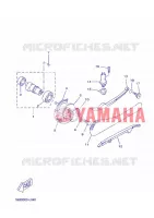ARBRE A CAMES / CHAINE DE DISTRIBUTION pour Yamaha YP250RA de 2012