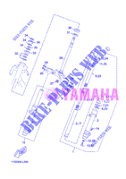 DIRECTION pour Yamaha YP250RA de 2012