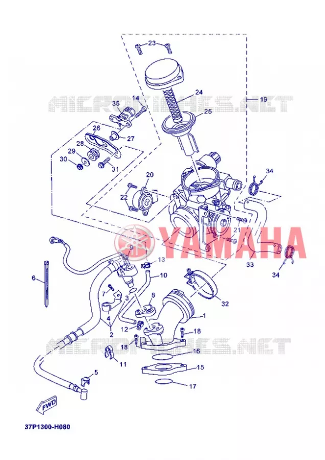 ADMISSION Yamaha SCOOTER 250 2012 XMAX ABS  YP250RA