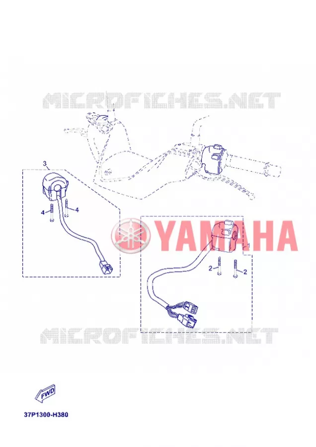 COMMODO / LEVIER Yamaha SCOOTER 250 2012 XMAX ABS  YP250RA