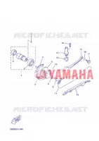 ARBRE A CAMES / CHAINE DE DISTRIBUTION pour Yamaha YP250RA de 2012