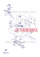 RESERVOIR A ESSENCE pour Yamaha YP250RA de 2012