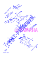 SUPPORT / REPOSE PIEDS pour Yamaha YP250RA de 2012