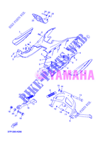 SUPPORT / REPOSE PIEDS pour Yamaha YP250RA de 2012
