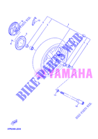ROUE AVANT pour Yamaha YP250RA  de 2012