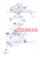 RESERVOIR A ESSENCE pour Yamaha YN50FU de 2012