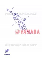 AMORTISSEUR ARRIERE pour Yamaha YN50FU de 2012