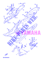 SUPPORT / REPOSE PIEDS pour Yamaha YN50FU de 2012