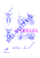 EMBLEME pour Yamaha YQ50 de 2012