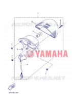 FEU ARRIERE pour Yamaha YQ50 de 2012