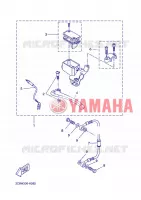 MAITRE CYLINDRE DE FREIN ARRIERE pour Yamaha YQ50 de 2012
