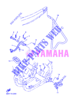 SUPPORT / REPOSE PIEDS pour Yamaha YZ450F de 2012