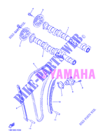 ARBRE A CAMES / CHAINE DE DISTRIBUTION pour Yamaha YZF-R1 de 2012