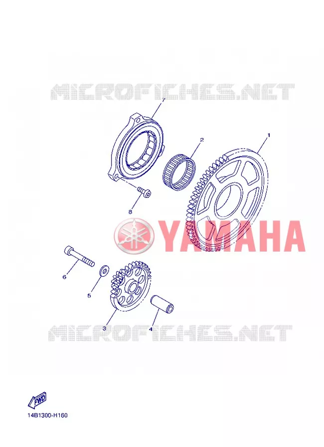 DEMARREUR Yamaha MOTO 1000 2012 R1  YZF-R1