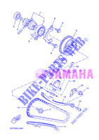 ARBRE A CAMES / CHAINE DE DISTRIBUTION pour Yamaha YZF-R125 de 2012