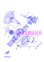EMBRAYAGE DE DEMARREUR pour Yamaha YZF-R125 de 2012