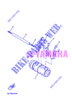 BARILLET DE SELECTION / FOURCHETTES pour Yamaha YZF-R125 de 2012