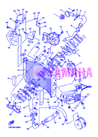 RADIATEUR / DURITES pour Yamaha YZF-R6 de 2012