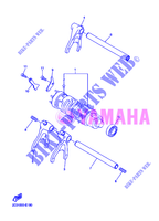 BARILLET DE SELECTION / FOURCHETTES pour Yamaha YZF-R6 de 2012