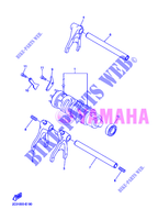 BARILLET DE SELECTION / FOURCHETTES pour Yamaha YZF-R6 de 2012