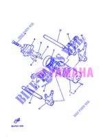 BARILLET DE SELECTION / FOURCHETTES pour Yamaha AG 200 FE de 2013