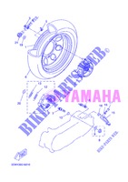 ROUE ARRIERE pour Yamaha BWS EASY de 2013