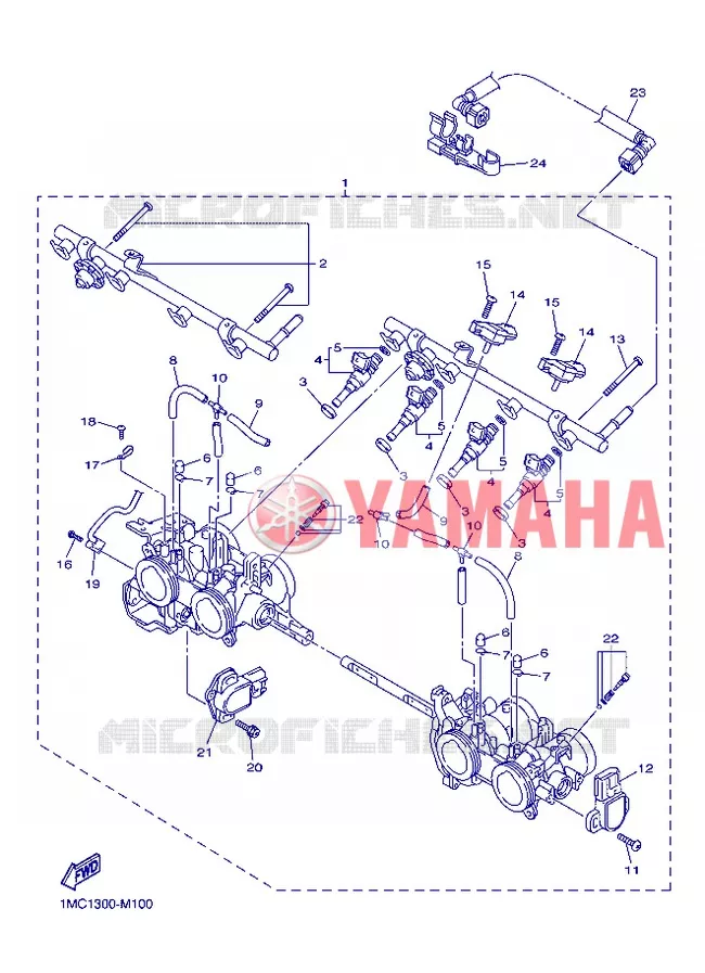 ADMISSION 2 Yamaha MOTO 1300 2013 FJR ABS  FJR1300A
