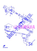 AXE DE SELECTEUR / PEDALE pour Yamaha FJR1300A de 2013