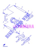 BARILLET DE SELECTION / FOURCHETTES pour Yamaha FJR1300A de 2013
