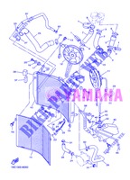RADIATEUR / DURITES pour Yamaha FJR1300A de 2013