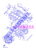 CARTER MOTEUR pour Yamaha FJR1300AS de 2013