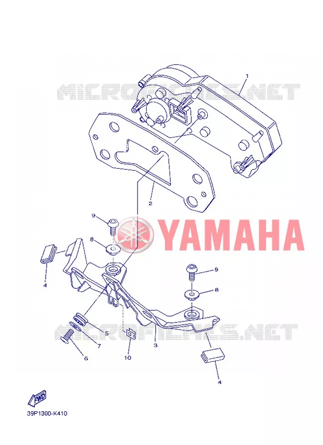 COMPTEUR  Yamaha MOTO 800 2013 FZ8  FZ8-N