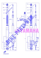 FOURCHE pour Yamaha FZ8N de 2013