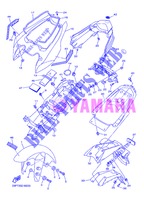 GARDE BOUE pour Yamaha FZ8N de 2013